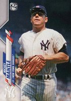 2021 Topps X Mickey Mantle Collection #49 Mickey Mantle Baseball Card