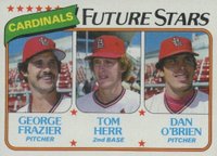 1980 Topps #684 Cardinals Future Stars Baseball Card