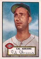 1952 Topps #350 Cal Abrams Baseball Card