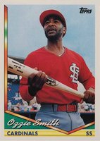 1994 Topps #320 Ozzie Smith Baseball Card