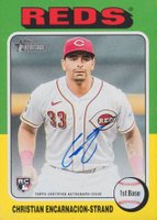 2024 Topps Heritage Real One Autographs #ROACE Christian Encarnacion-Strand Baseball Card