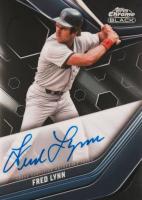 2023 Topps Chrome Black Autograph #FL Fred Lynn Baseball Card