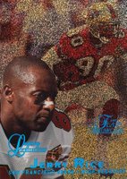 1997 Flair Showcase Legacy Collection #1 Jerry Rice Row 0 Football Card