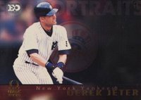 1999 Pacific Omega EO Portraits #12 Derek Jeter 1/1 Baseball Card