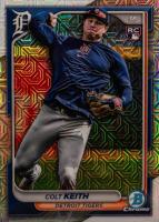 2024 Bowman Chrome Mega Box #34 Colt Keith SP Baseball Card