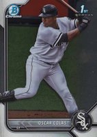 2022 Bowman Chrome Prospects #BCP152 Oscar Colas Baseball Card