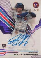 2024 Topps Pristine Pristine Autographs #PAPC Pete Crow-Armstrong Purple Pristine Baseball Card