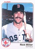 1983 Fleer #188 Rick Miller Baseball Card