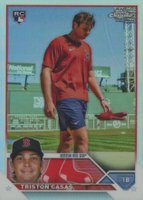 2023 Topps Chrome #174 Triston Casas SP Baseball Card