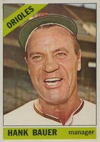 1966 Topps #229 Hank Bauer Baseball Card