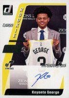 2023 Panini Donruss Next Day #NDKYG Keyonte George Autograph Basketball Card