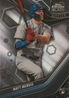 2023 Topps Chrome Black #84 Matt Mervis Refractor Baseball Card