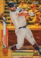 2020 Topps Chrome #80 Pete Alonso Gold Refractor Baseball Card