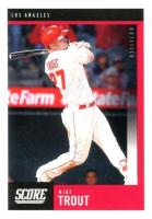 2020 Panini Chronicles Score #21 Mike Trout Baseball Card