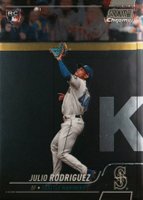 2022 Topps Stadium Club #148 Julio Rodriguez Chrome Baseball Card