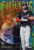2025 Topps Chrome Fortune 15 #F15-11 Dylan Crews Baseball Card
