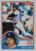 1983 Topps #295 Jerry Remy Baseball Card