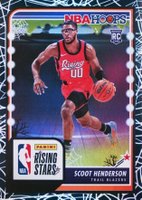 2023 Panini NBA Haunted Hoops #280 Scoot Henderson Holo Webs Basketball Card