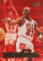 1995 Ultra Double Trouble #3 Michael Jordan Basketball Card
