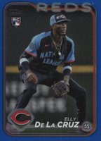 2024 Topps Update 2024 All-Star Game #ASG44 Elly de La Cruz Blue Baseball Card