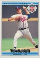 1992 Donruss #426 Tom Glavine Baseball Card