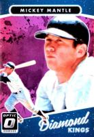 2017 Panini Donruss Optic #7 Mickey Mantle Purple Baseball Card