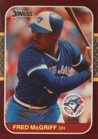 1987 Donruss Opening Day #38 Fred McGriff Baseball Card