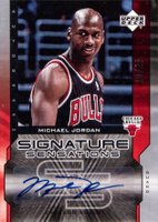 2005 Upper Deck Signature Sensations #SS-MJ Michael Jordan Basketball Card