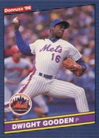 1986 Donruss #75 Dwight Gooden Baseball Card