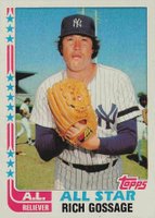 1982 Topps #557 Rich Gossage Baseball Card