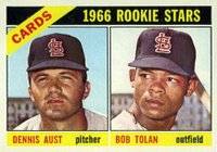 1966 Topps #179 Cardinals Rookies Baseball Card