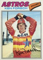 1977 Topps #21 Ken Forsch Baseball Card