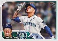 2023 Topps #407 Kolten Wong Baseball Card