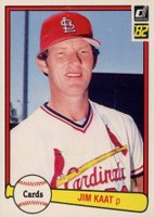 1982 Donruss #217 Jim Kaat Baseball Card