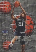 1999 Ultra Millennium Men #10 Tim Duncan Basketball Card