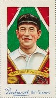 1914 Piedmont Art Stamps # Hal Chase Baseball Card