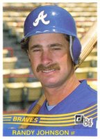 1984 Donruss #321 Randy Johnson Baseball Card