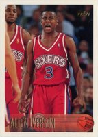 1996 Topps #171 Allen Iverson Basketball Card
