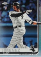 2019 Topps Chrome #202 Eloy Jimenez Refractor Baseball Card