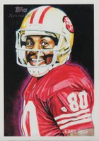 2009 Topps National Chicle #C152 Jerry Rice Football Card