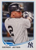2013 Topps #2 Derek Jeter Mini Baseball Card