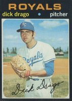 1971 Topps #752 Dick Drago Baseball Card