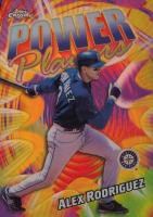 2000 Topps Chrome Power Players #P8 Alex Rodriguez Refractor Baseball Card
