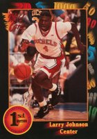 1991 Wild Card #24 Larry Johnson Basketball Card