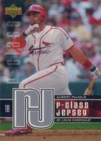 2004 Upper Deck R-Class Jersey #AP Albert Pujols Baseball Card