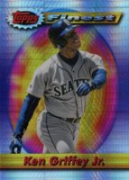 2021 Topps Finest Flashbacks #202 Ken Griffey Jr. Prism Refractor Baseball Card