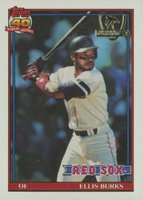 1991 Topps Desert Shield #70 Ellis Burks Baseball Card