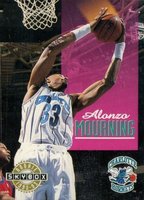 1992 Skybox #332 Alonzo Mourning Basketball Card