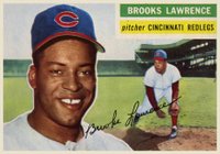 1956 Topps #305 Brooks Lawrence Baseball Card