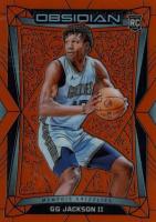 2023 Panini Obsidian #89 GG Jackson II Electric Etch Orange Flood Basketball Card